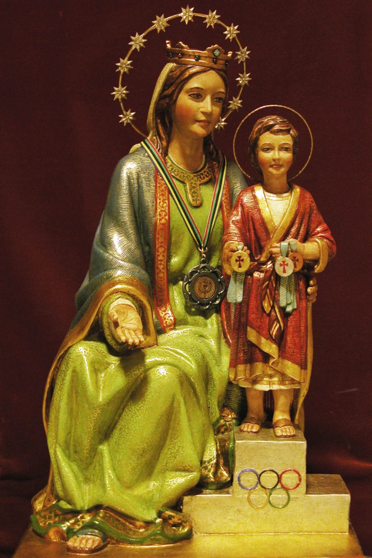 Virgen Deportistas en Torreciudad